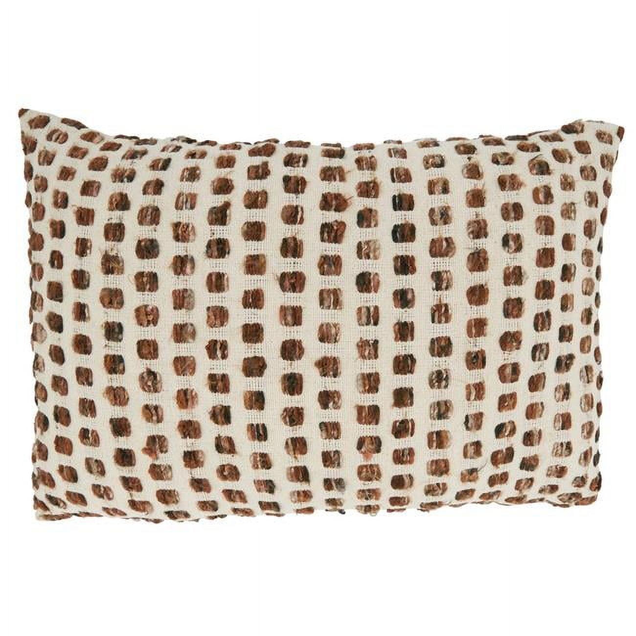 Saro Lifestyle Woven Down Filled Throw Pillow