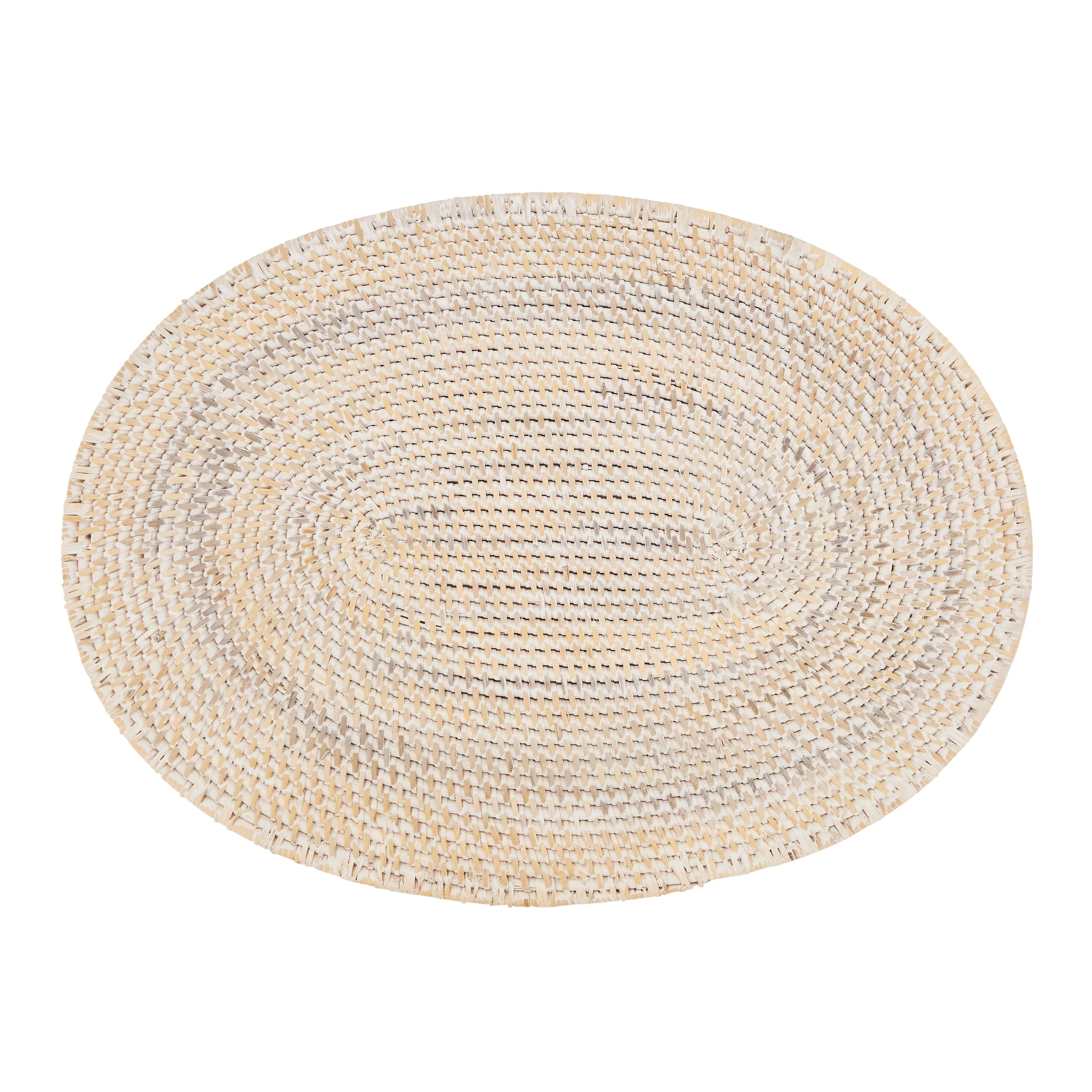 Zadia Jute No Pattern Round Placemat