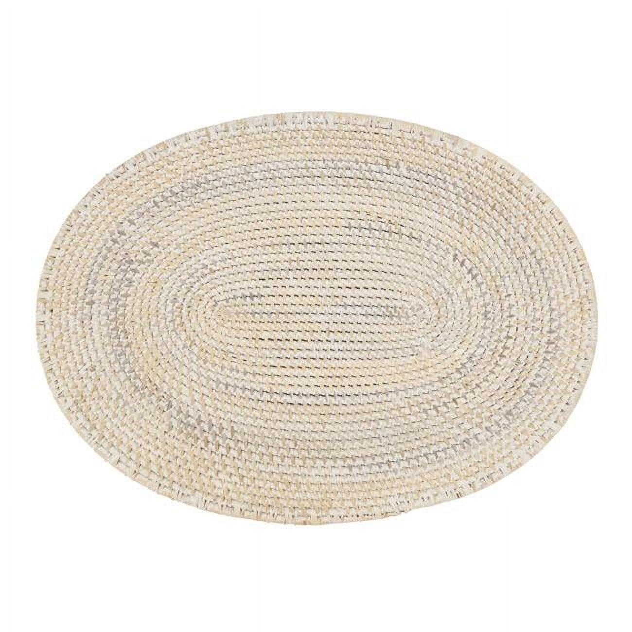 Zadia Jute No Pattern Round Placemat