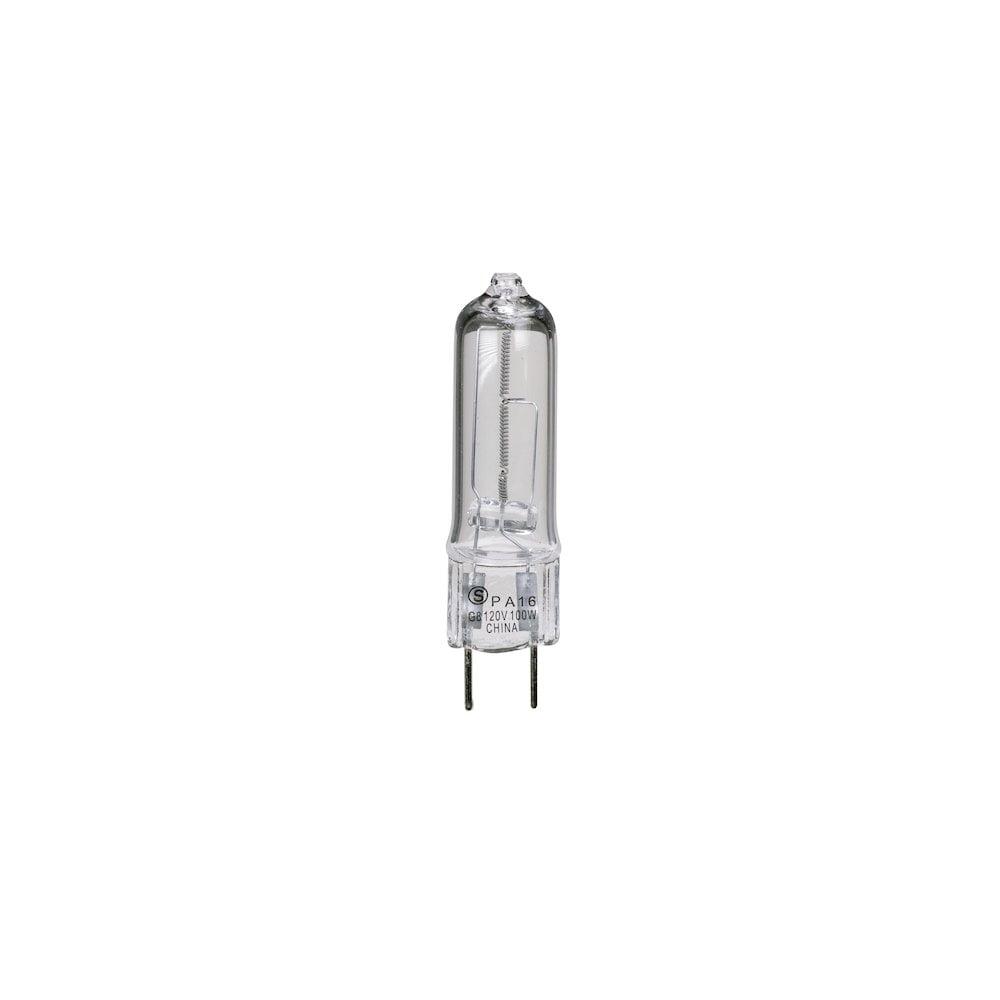 Satco S3543 1/Card 120V 100-Watt T4 G8 Base Light Bulb, Clear