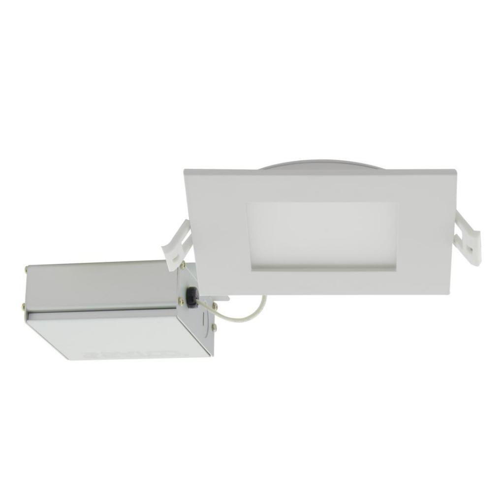 Satco S11830 6.69'' Selectable Color Temperature Dimmable Air-Tight IC Rated LED Canless Recessed Lighting Kit