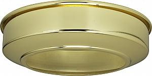Satco Brass Canopy Extension Diameter 5-3/4in Fits 5in Canopy Extension 1-1/2in