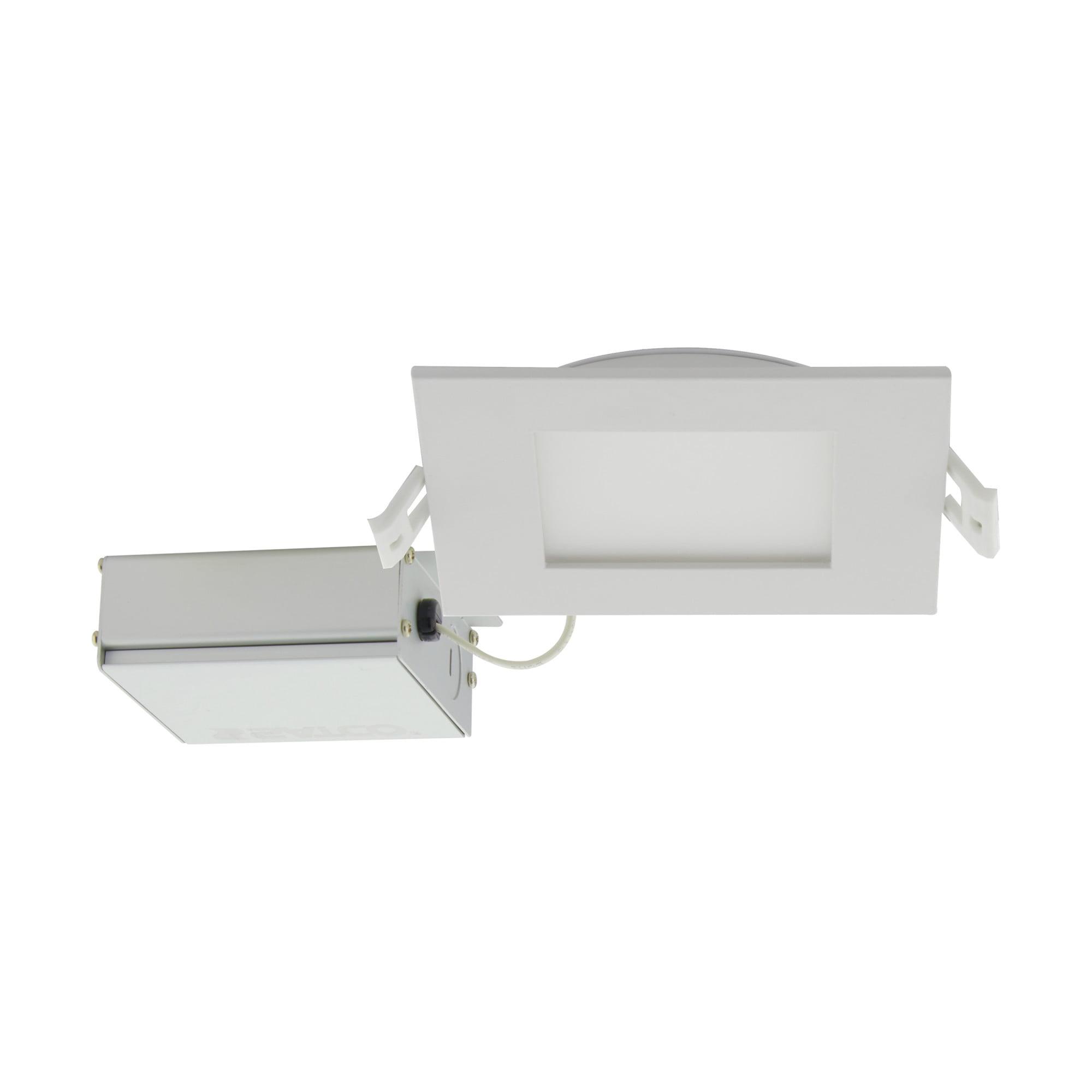 4.72'' Selectable Color Temperature Dimmable Air-Tight IC Rated LED Canless Recessed Lighting Kit