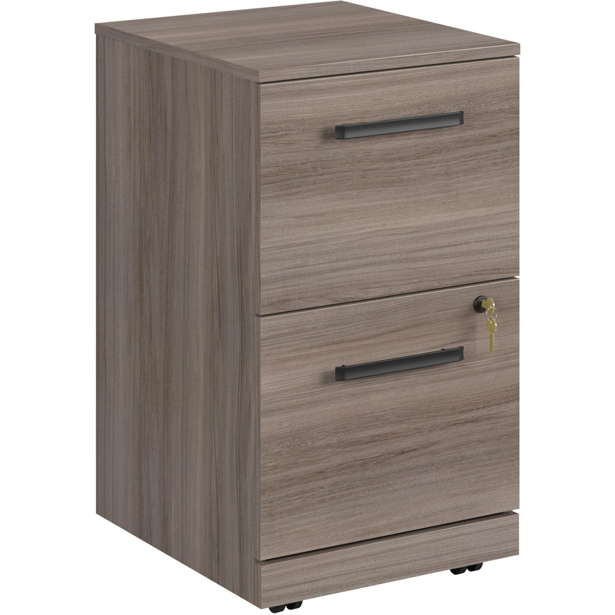 Hudson Elm 2-Drawer Lockable Mobile File Cabinet