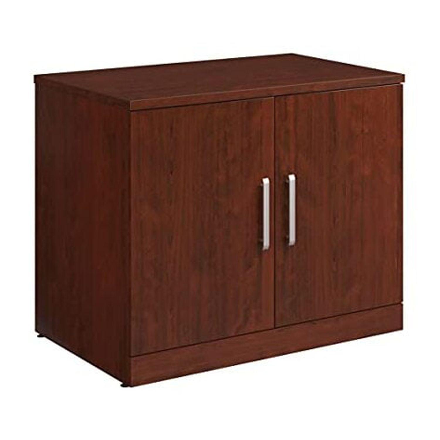 Classic Cherry Adjustable Shelving Office Storage Cabinet