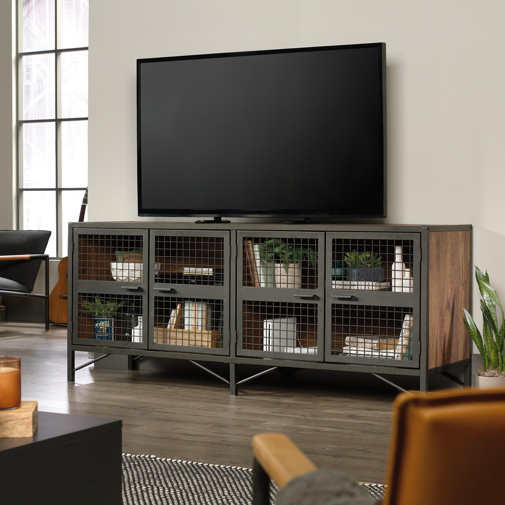 Sauder Boulevard Café TV Stand for TV's up to 70", Vintage Oak Finish