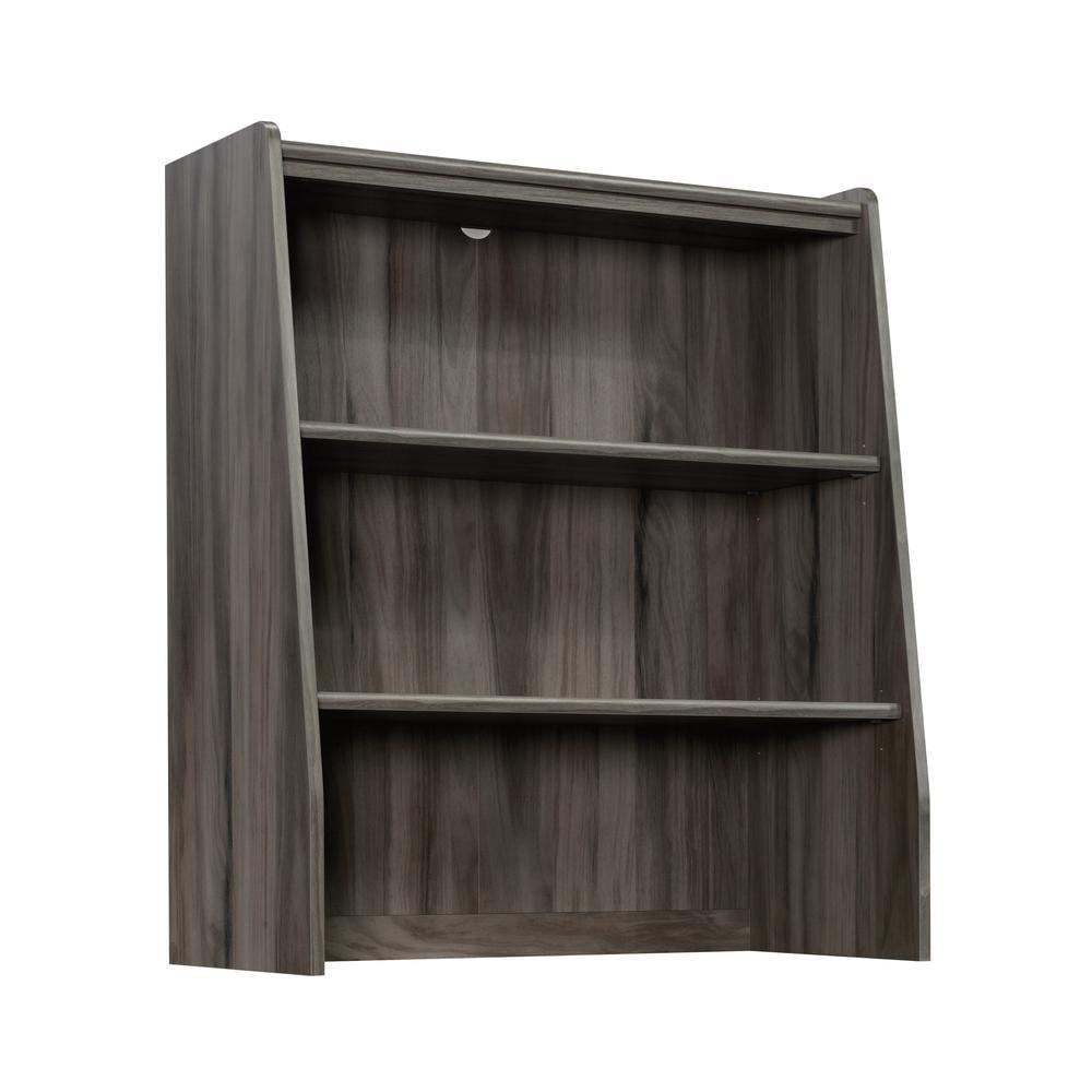 Clifford Place 2 Shelf Library Hutch Jet Acacia - Sauder: Palladia Office Hutch, Adjustable Storage