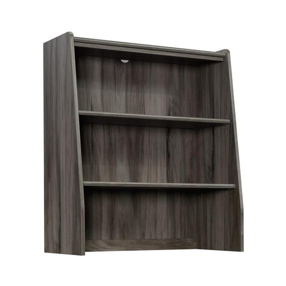 Clifford Place 2 Shelf Library Hutch Jet Acacia - Sauder: Palladia Office Hutch, Adjustable Storage