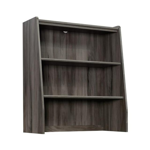 Clifford Place 2 Shelf Library Hutch Jet Acacia - Sauder: Palladia Office Hutch, Adjustable Storage