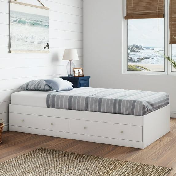 Sauder Cottage Road Mates Twin Bed, White Finish