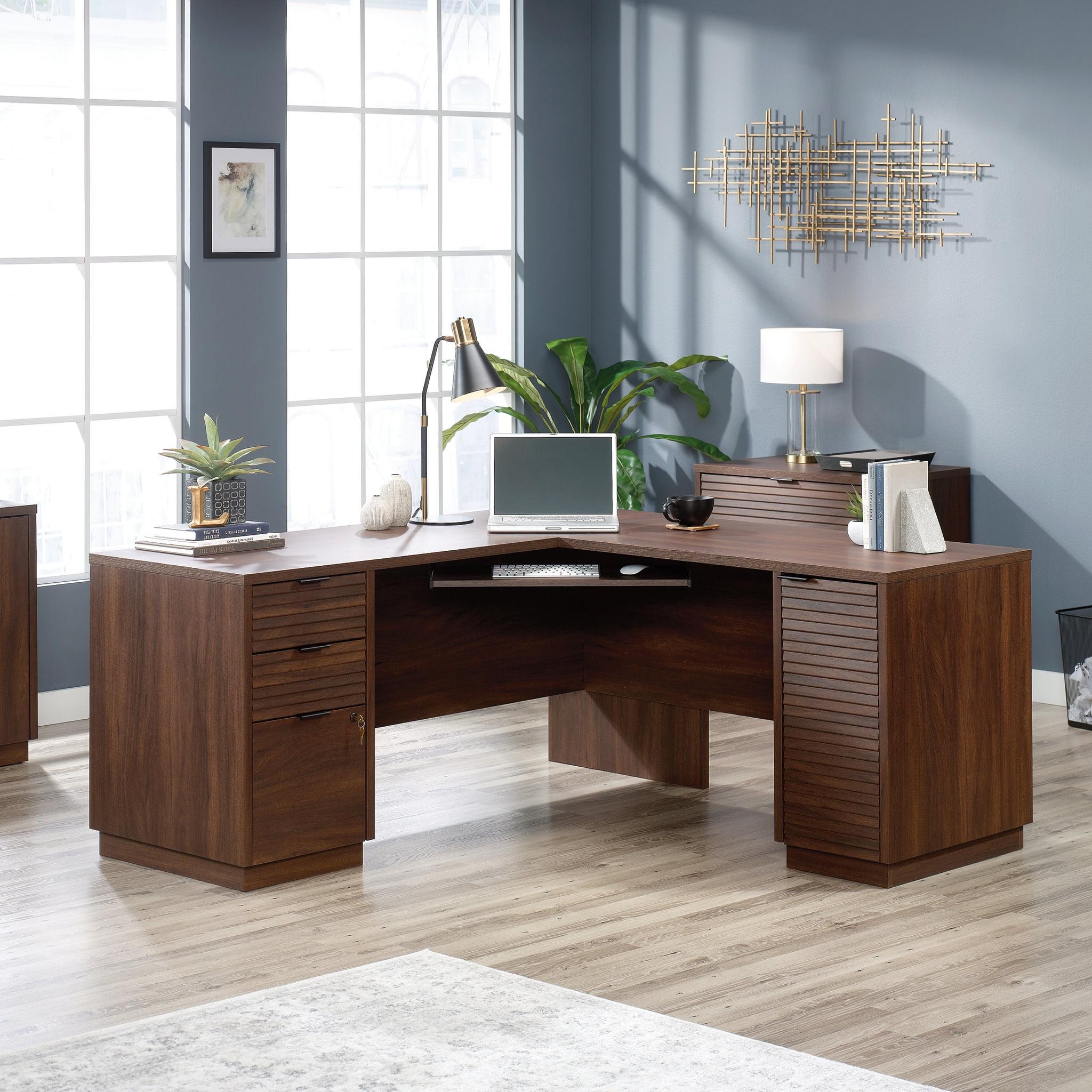 Crafters and Weavers Englewood L-Shaped Executive Desk