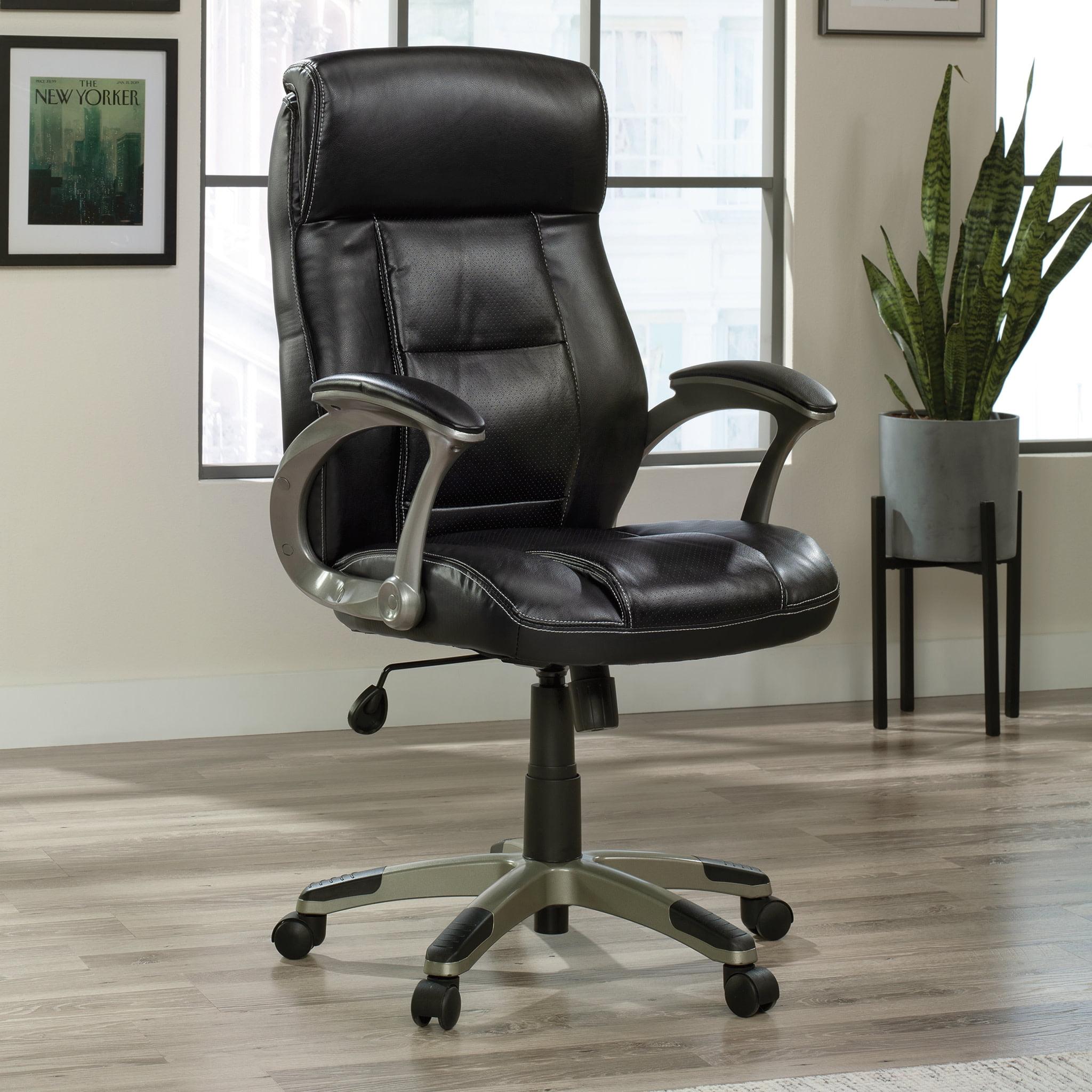 Leather Office Chair with Headrest