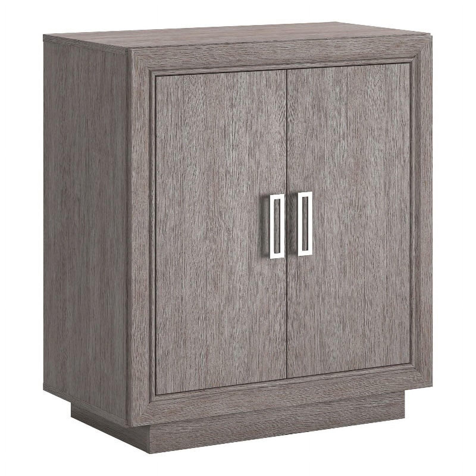 Sauder Hayes Garden 2 Door Office Base Cabinet Ashen Oak