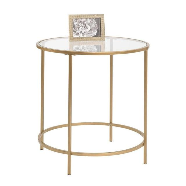 Claire Round Metal Side Table