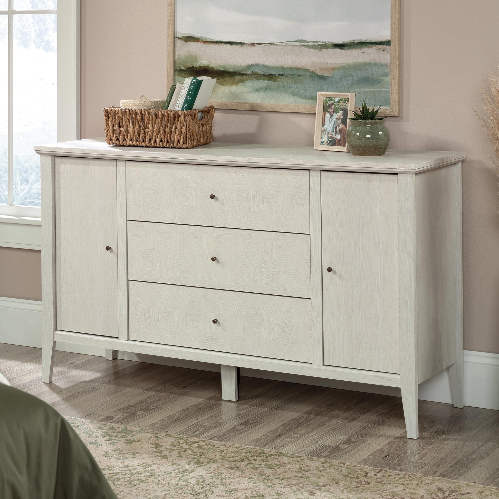 White Double Dresser with Soft Close Drawers