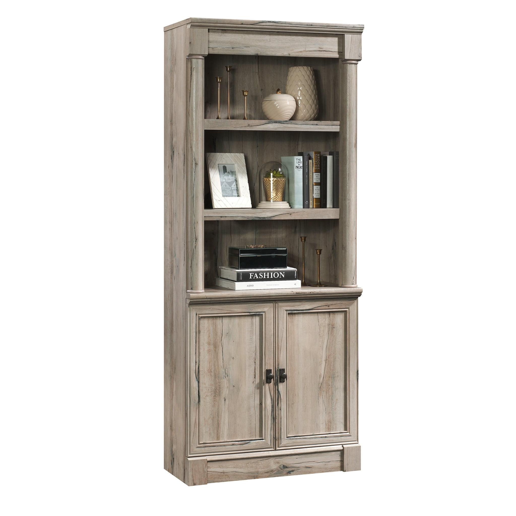 72&#34; Palladia Library with Doors Split Oak - Sauder