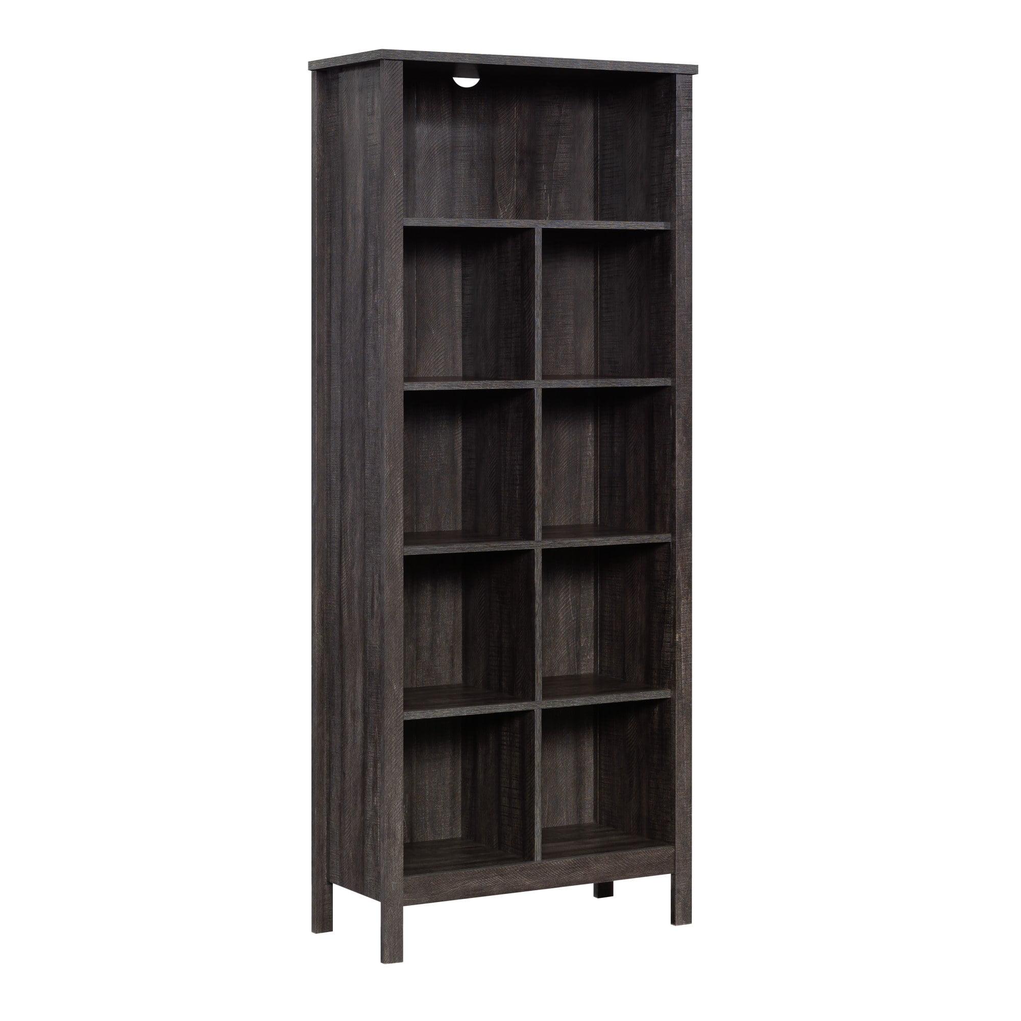 Blade Walnut Tall 9-Cube Storage Bookcase