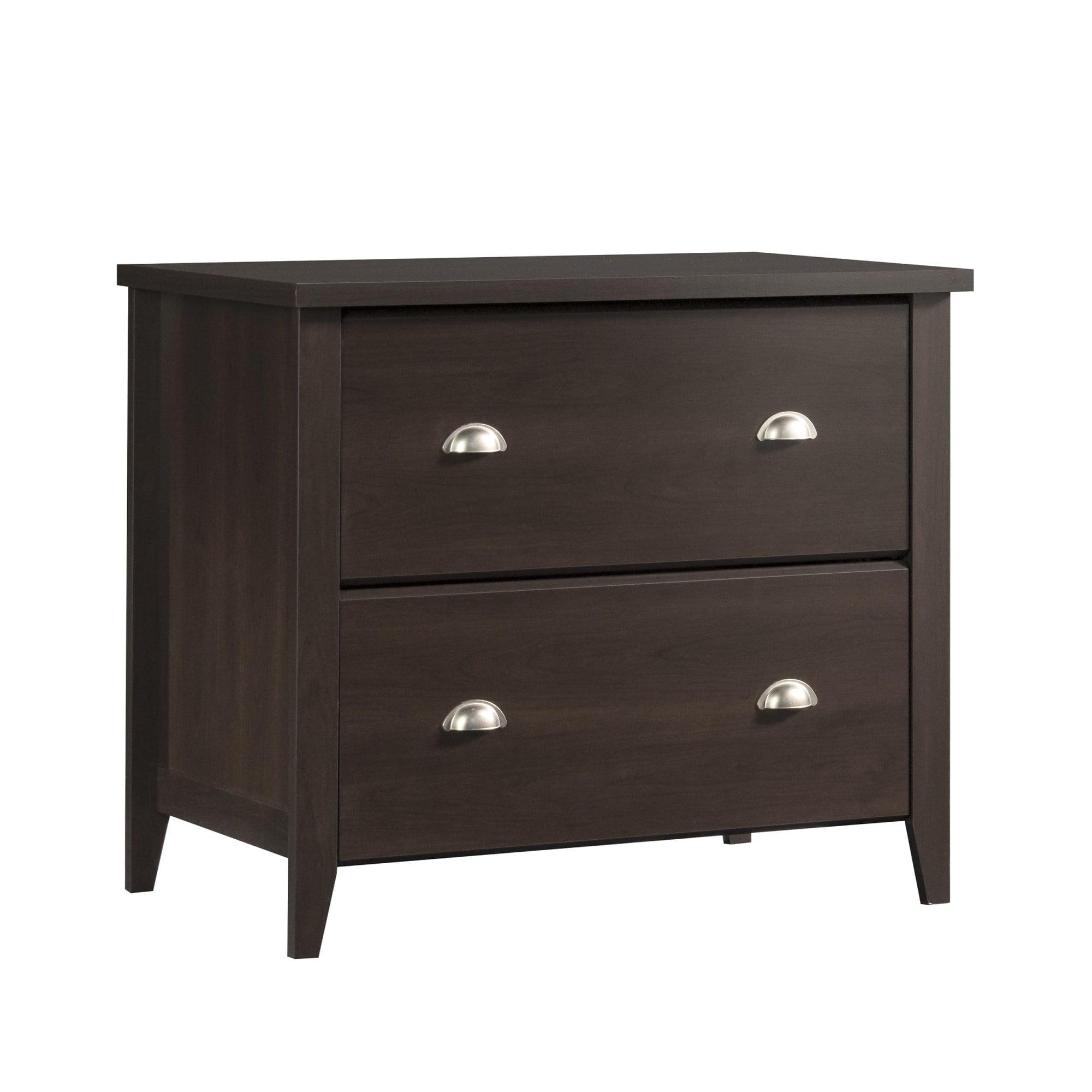 Cinnamon Cherry 2-Drawer Lockable Lateral File Cabinet