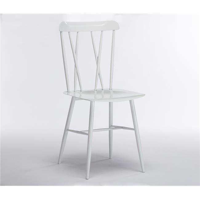 Savannah Dining Chair, White - Set of 2