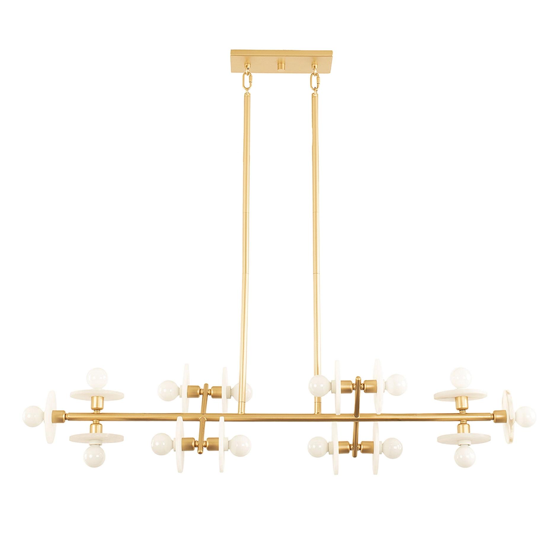 Savoy House Amani 14 - Light Chandelier in  Gold