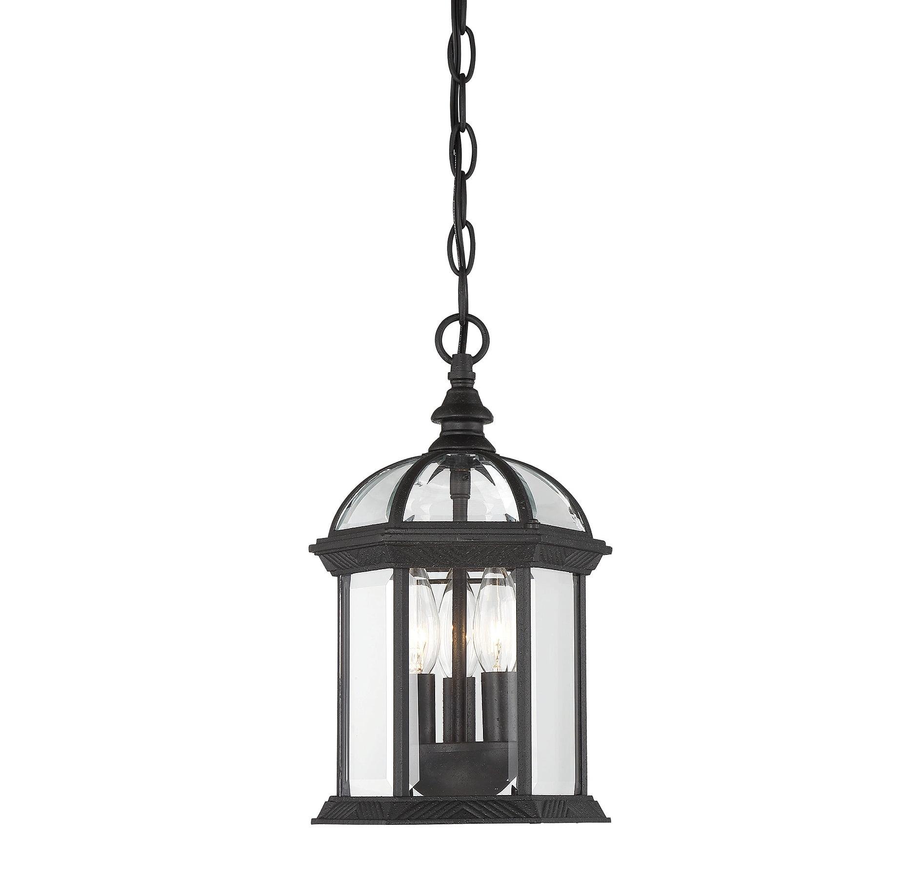 Savoy House Kensington 3 - Light Pendant in  Textured Black