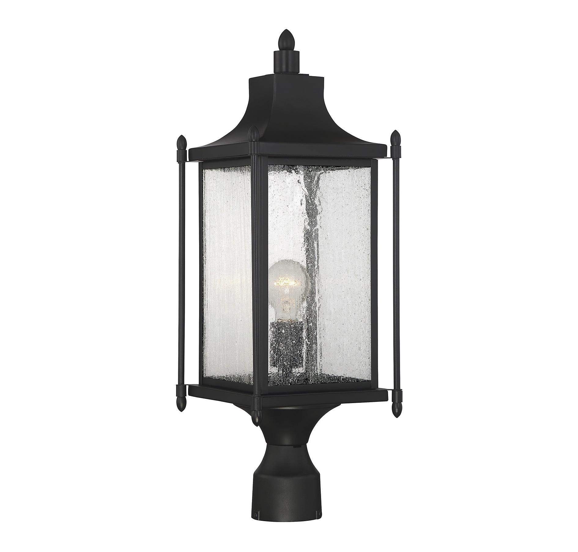 Savoy House Dunnmore 1 - Light Post Light in  Black