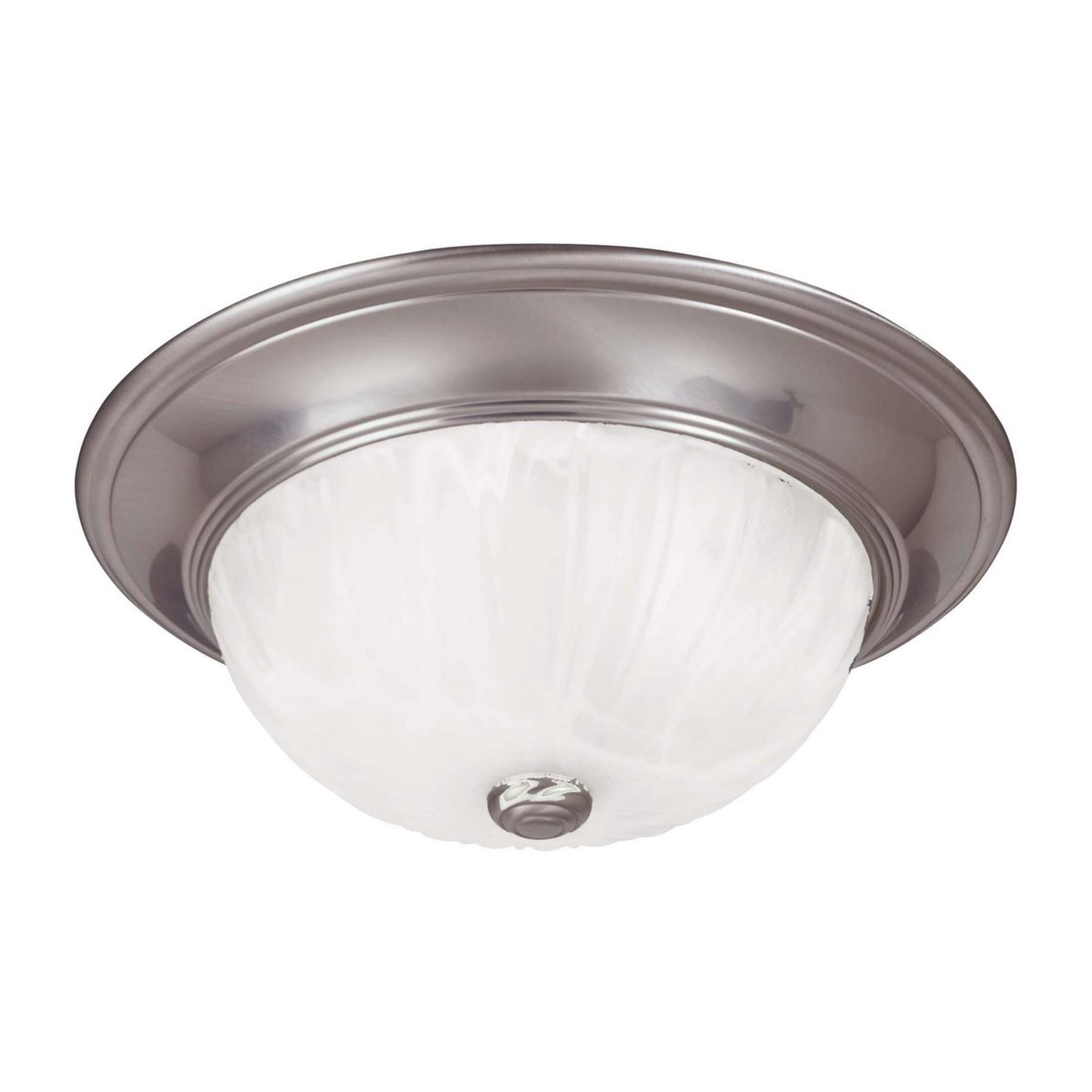 Savoy House 2 - Light Flush Mount in  Satin Nickel