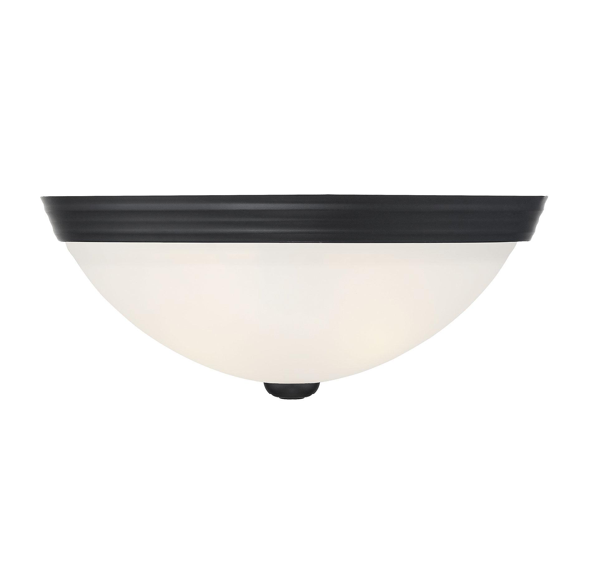 Savoy House NULL 2 - Light Flush Mount in  Black