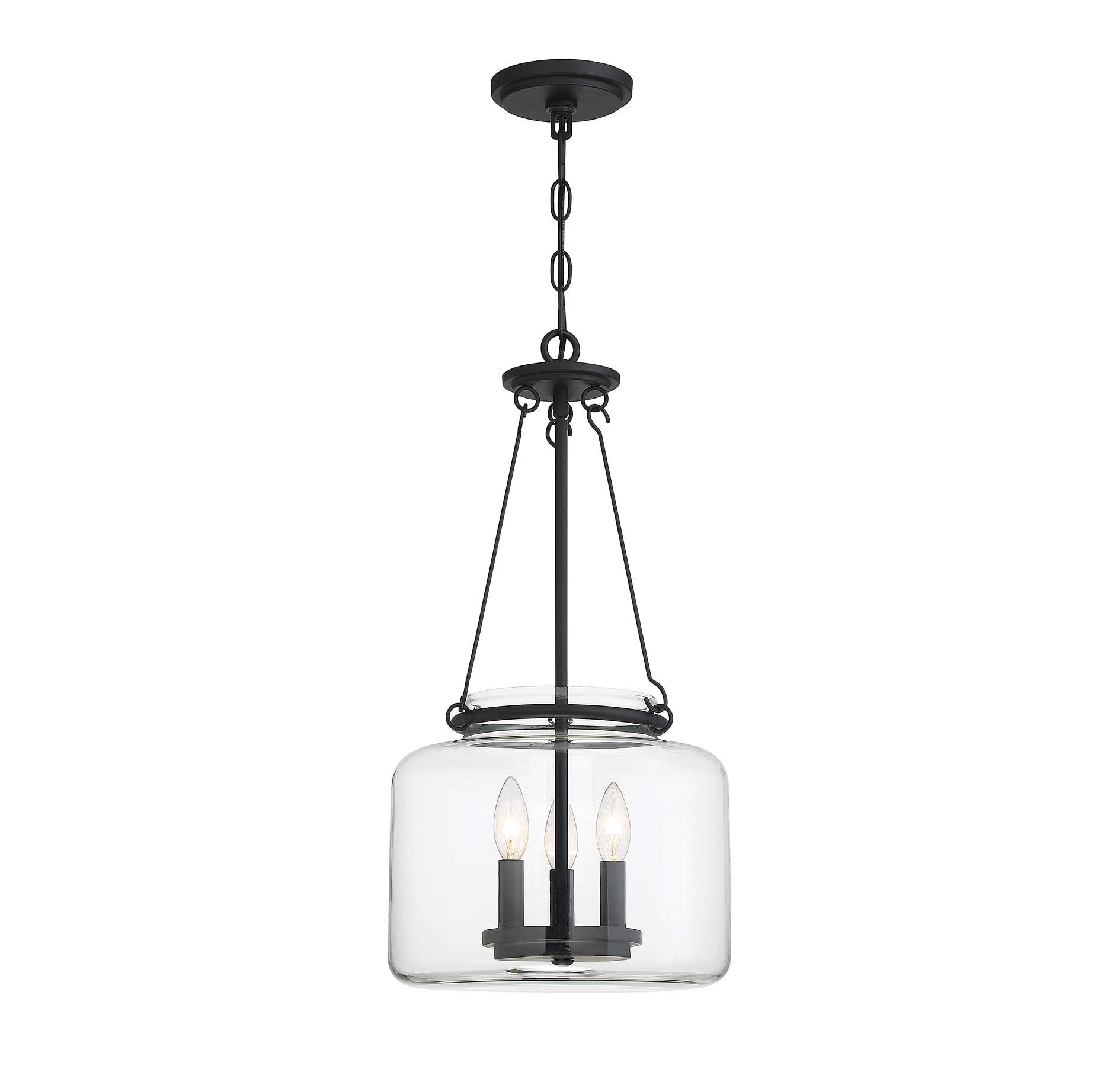 Savoy House Akron 3 - Light Pendant in  Matte Black