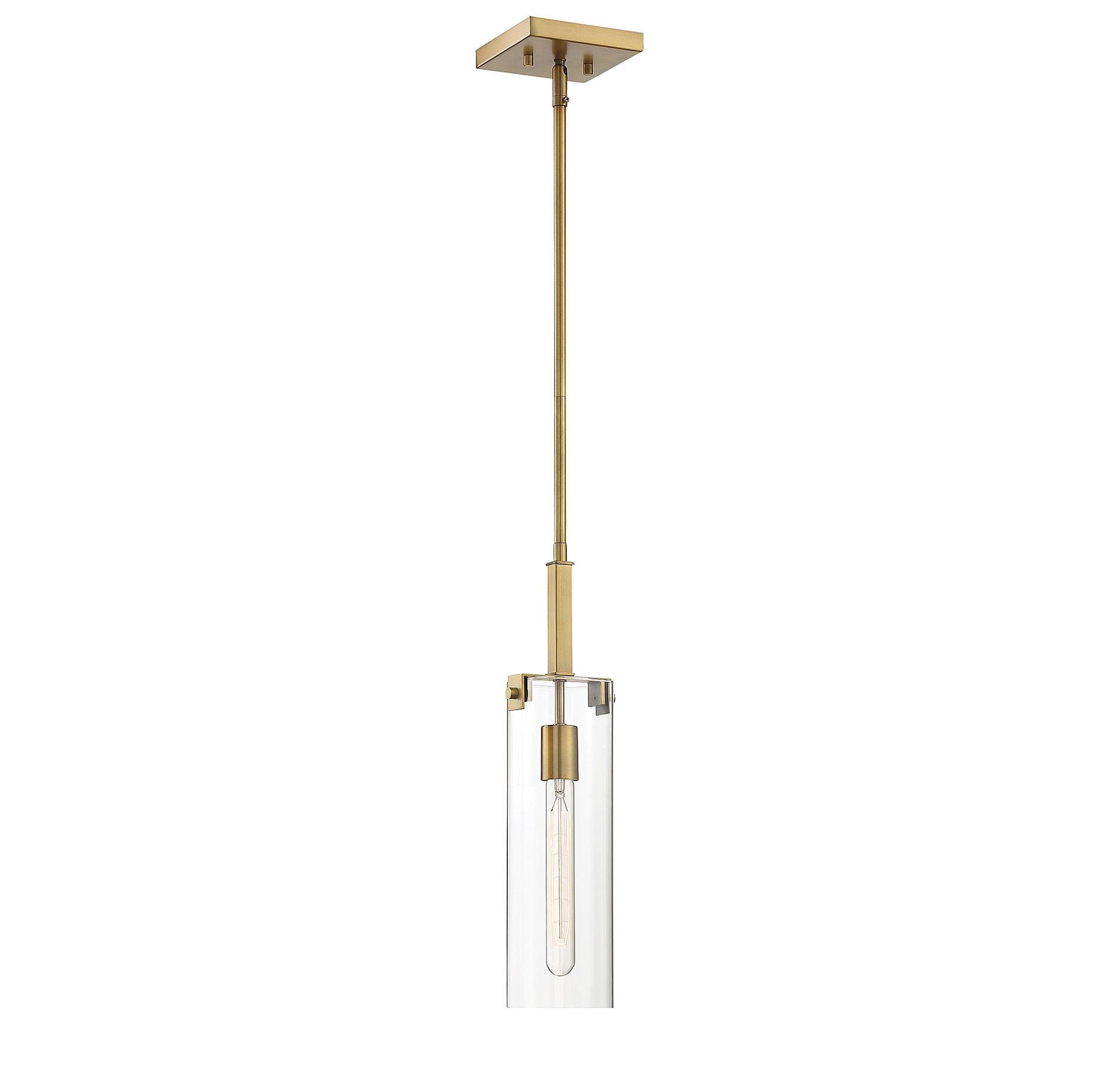 Savoy House Winfield 1 - Light Pendant in  Warm Brass