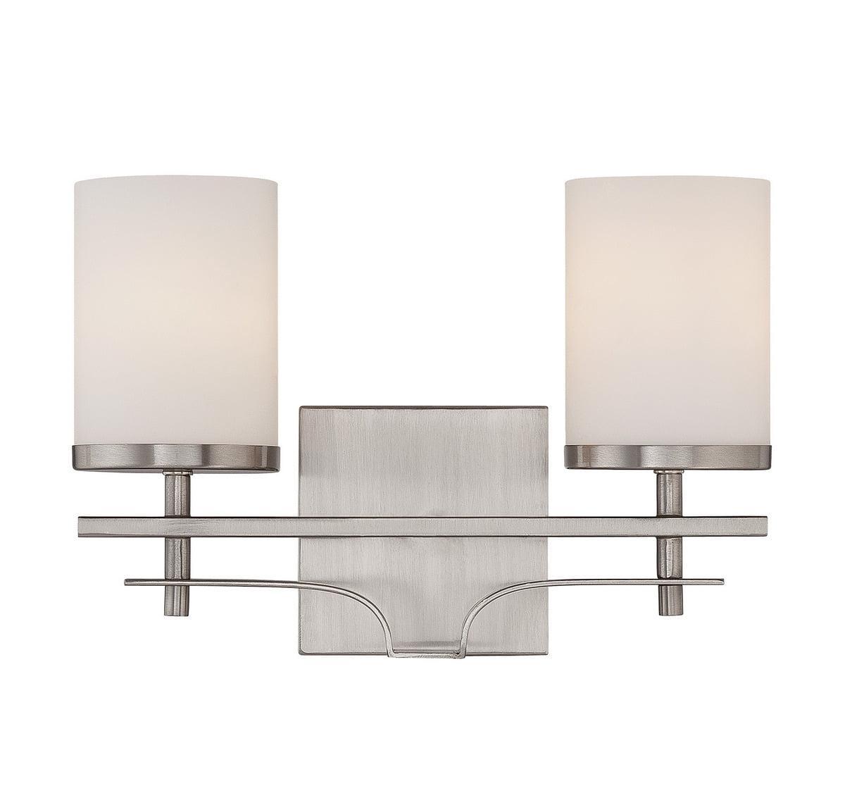 Savoy House Colton 2 - Light Vanity in  Satin Nickel