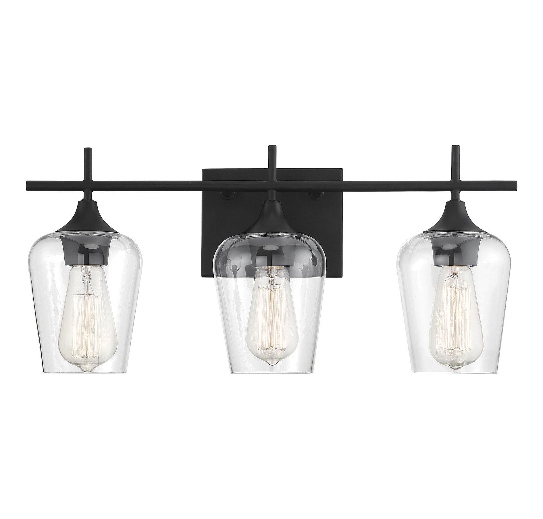 Savoy House Octave 3 - Light Vanity in  Black