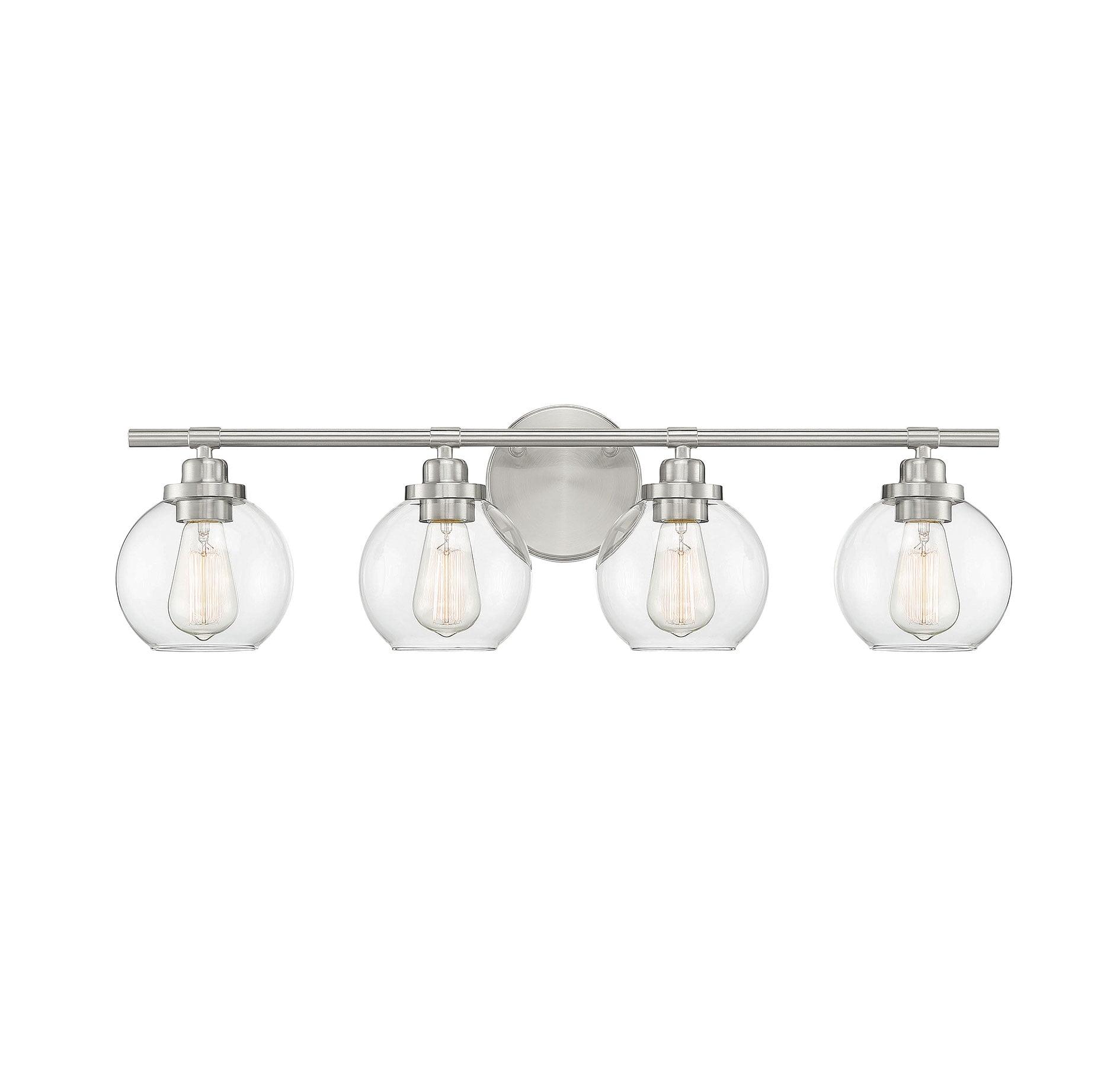 Savoy House Carson 4 - Light Vanity in  Satin Nickel