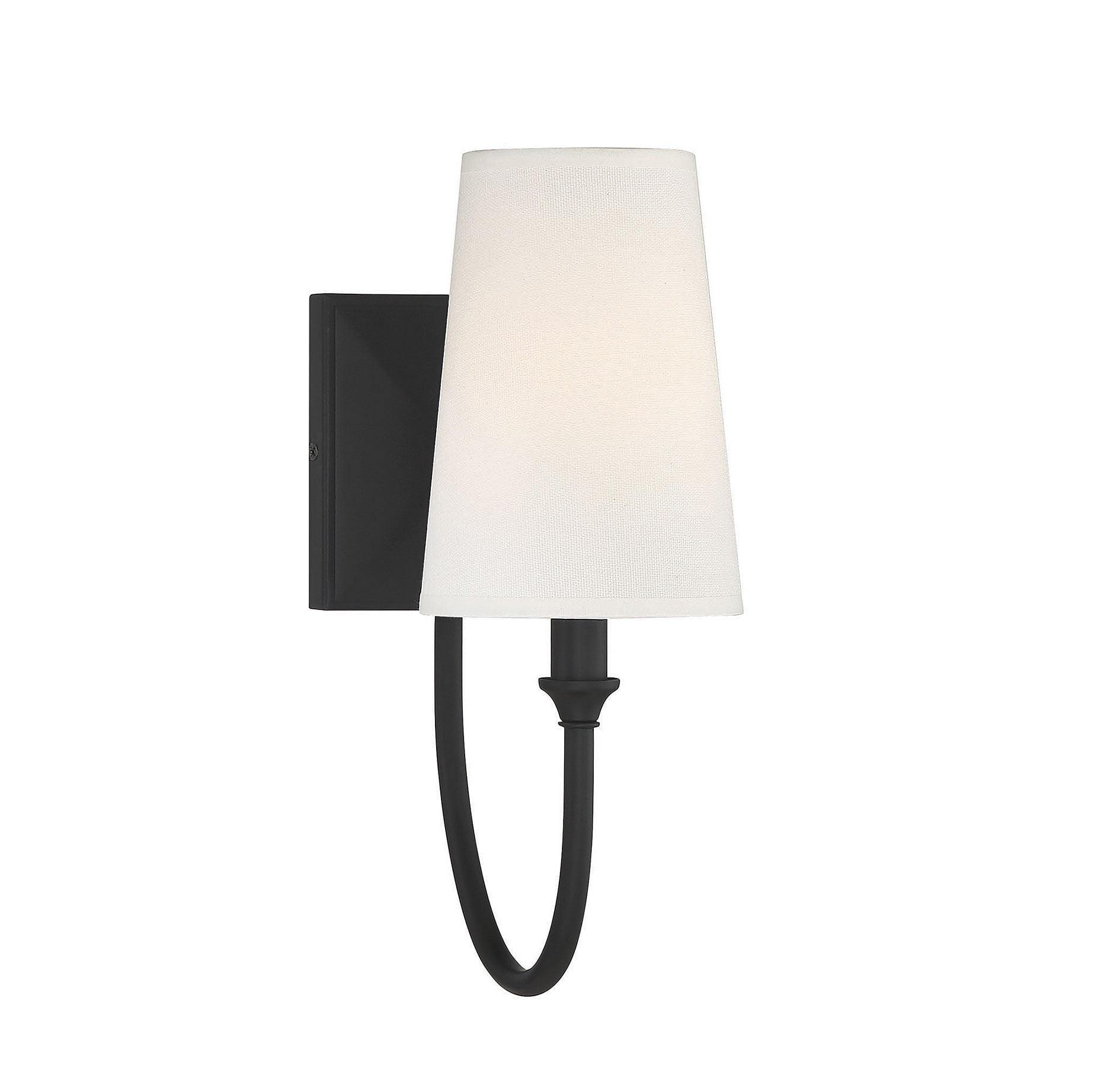 Savoy House Cameron 1 - Light Wall Light in  Matte Black