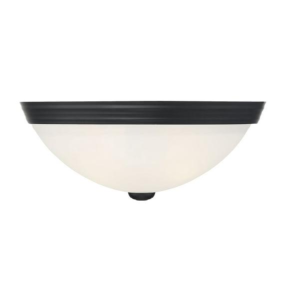 Savoy House NULL 2 - Light Flush Mount in Black