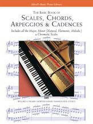 Alfred Scales Chords Arpeggios & Cadences Basic Book Piano