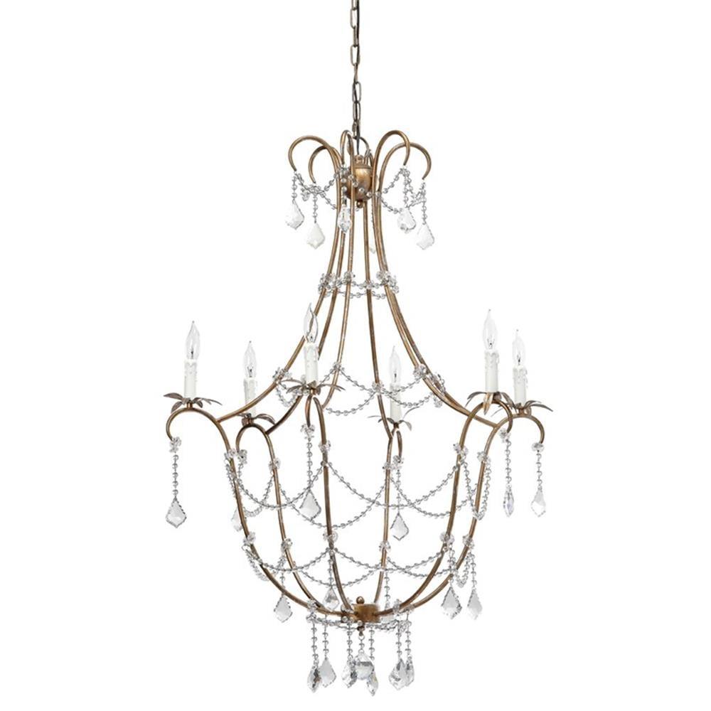 Scarlett 6 - Light Dimmable Empire Chandelier