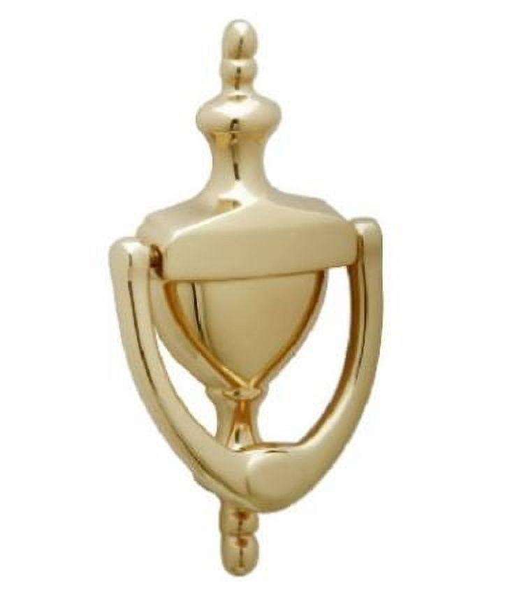Schlage 3125 3-15/16-Inch Center To Center Door Knocker - Brass
