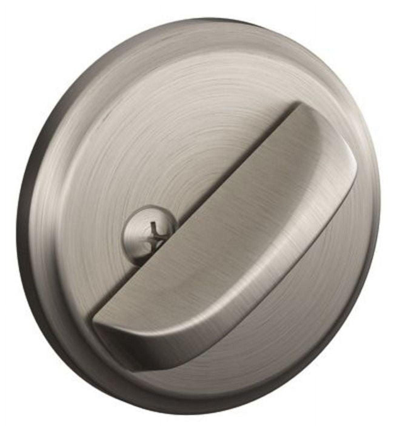 One-Sided Deadbolt Thumbturn with Exterior Plate