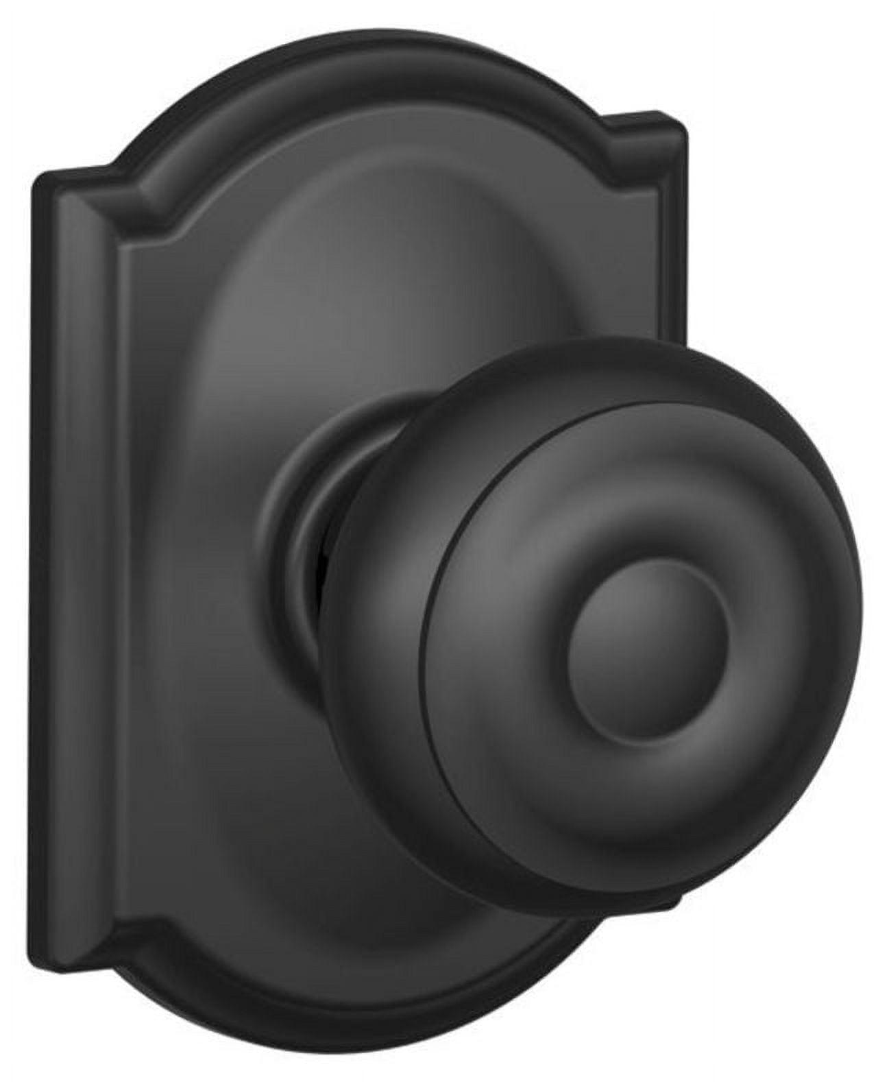 Georgian Passage Knob with Camelot Trim