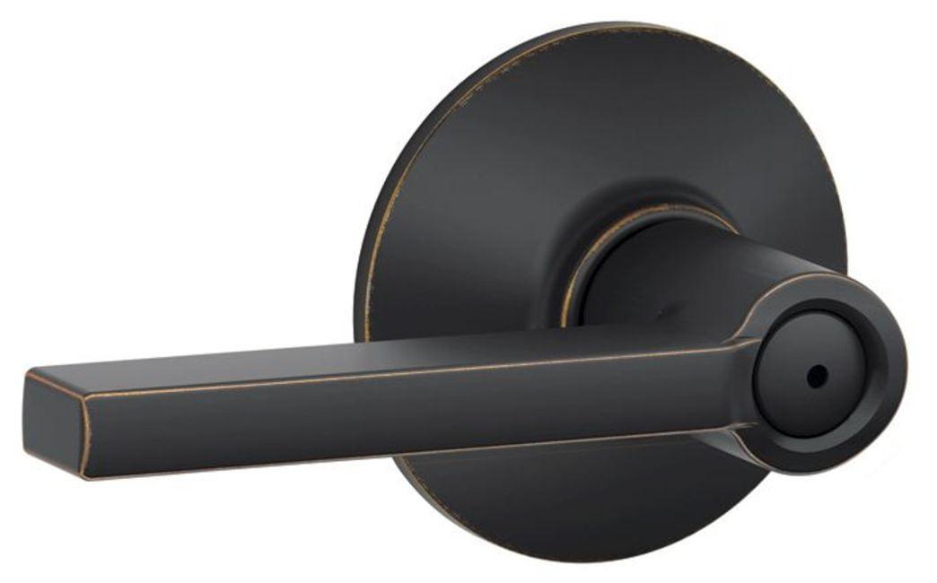 Latitude Lever Bed and Bath Door Lock