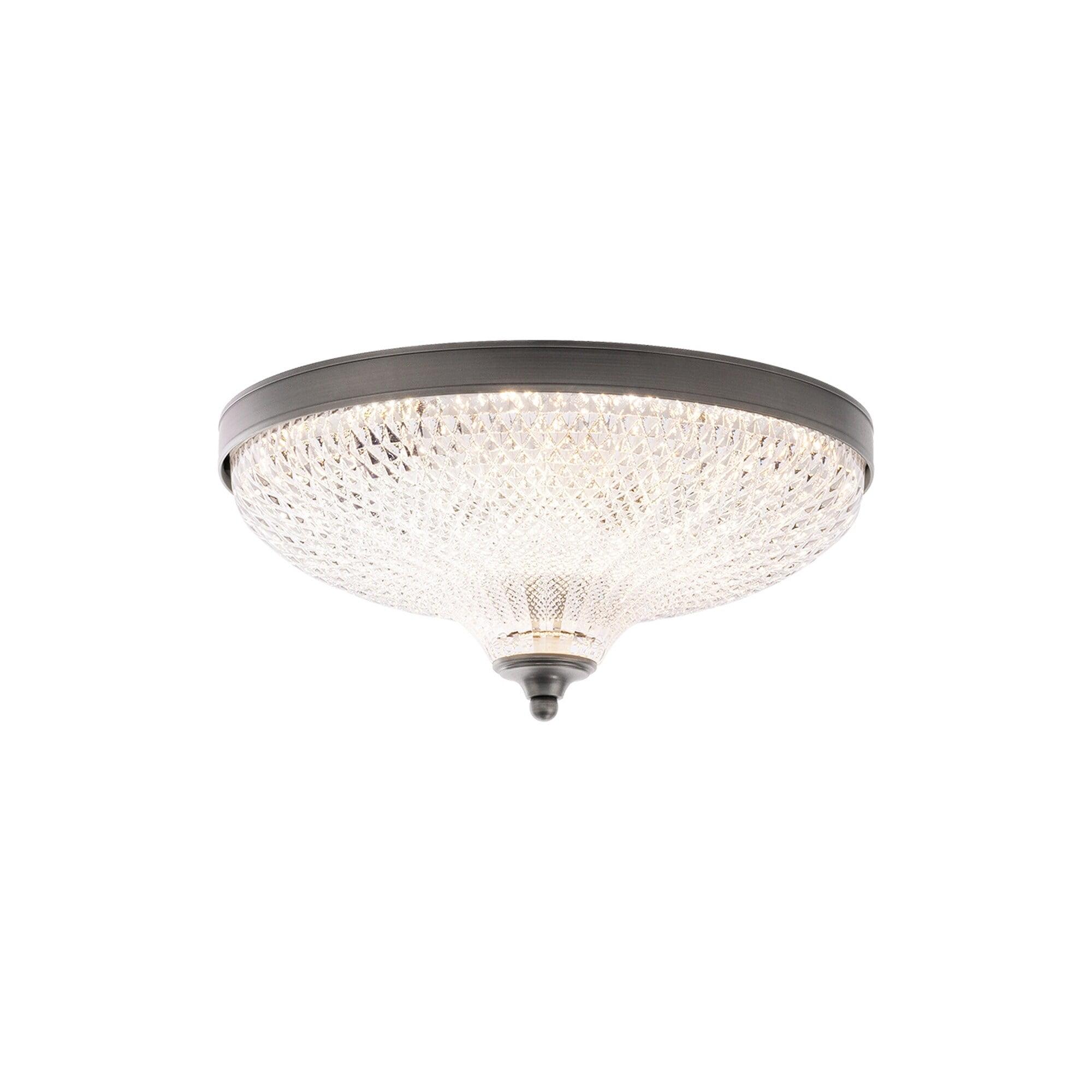 Roma Crystal LED Flush Mount