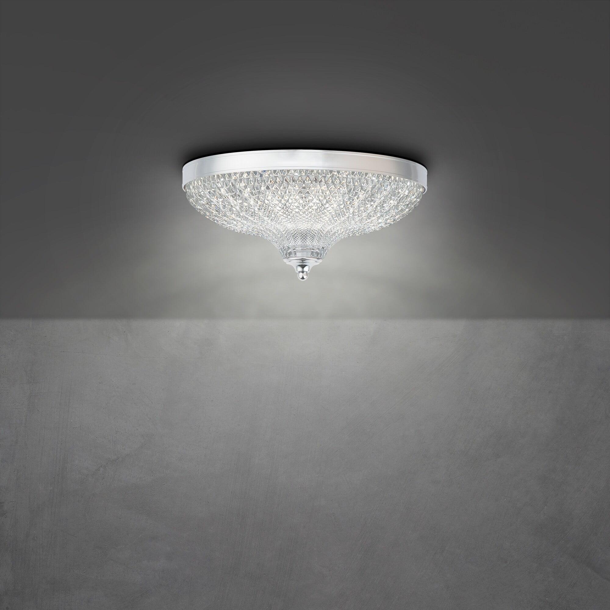 Roma Crystal LED Flush Mount