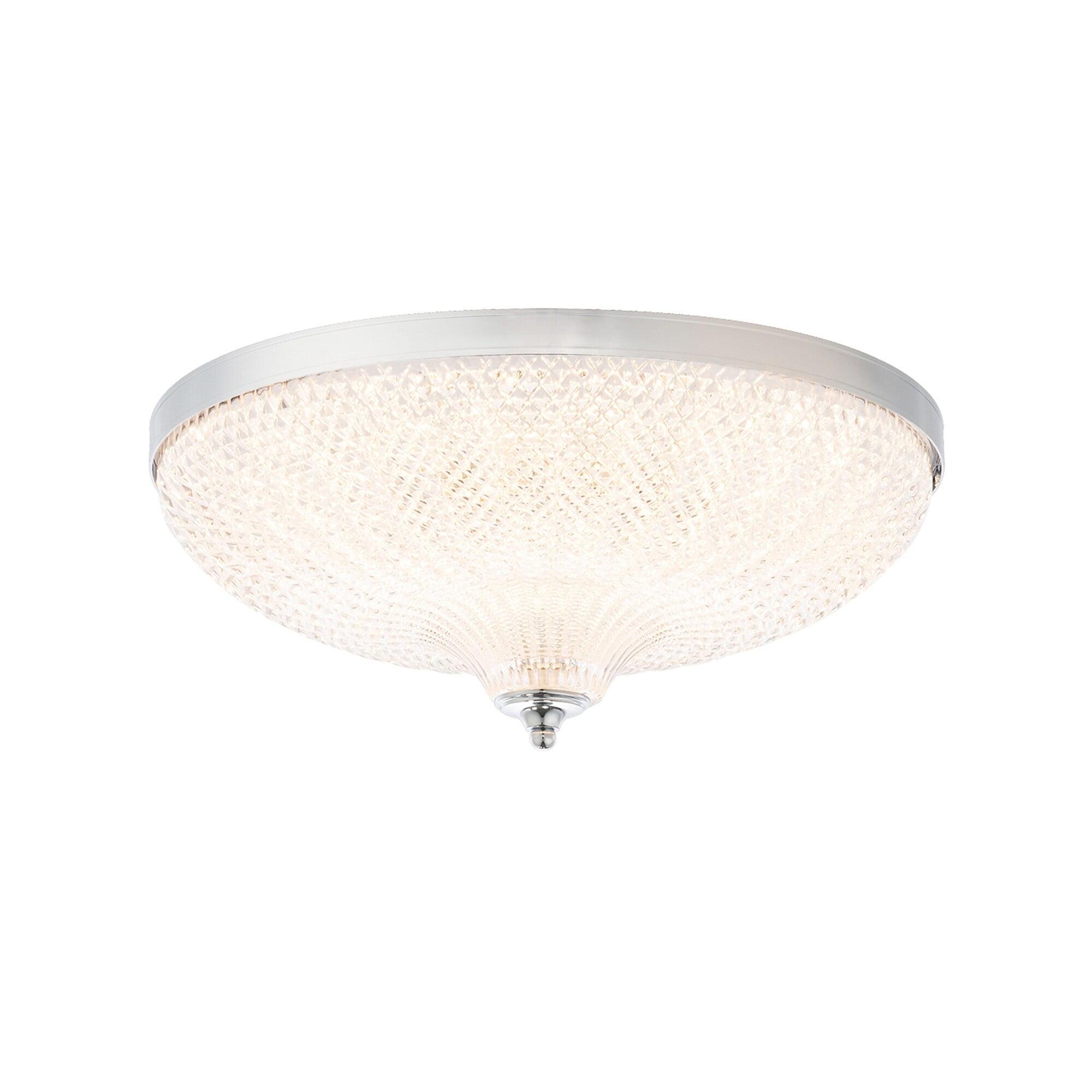 Roma Crystal LED Flush Mount