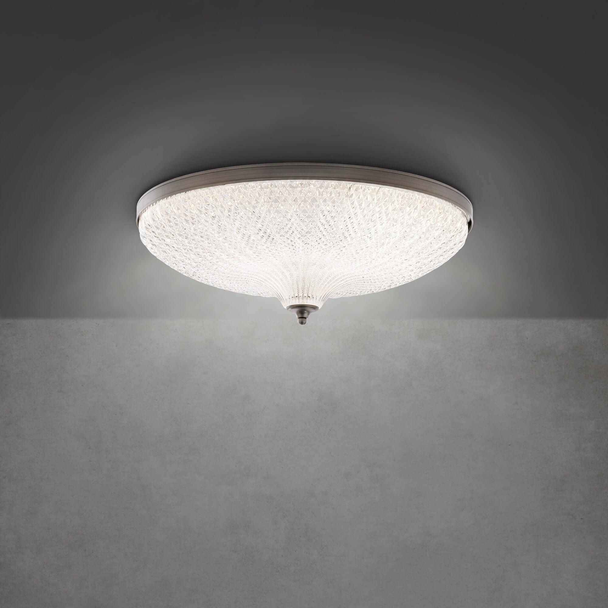 Roma Crystal LED Flush Mount