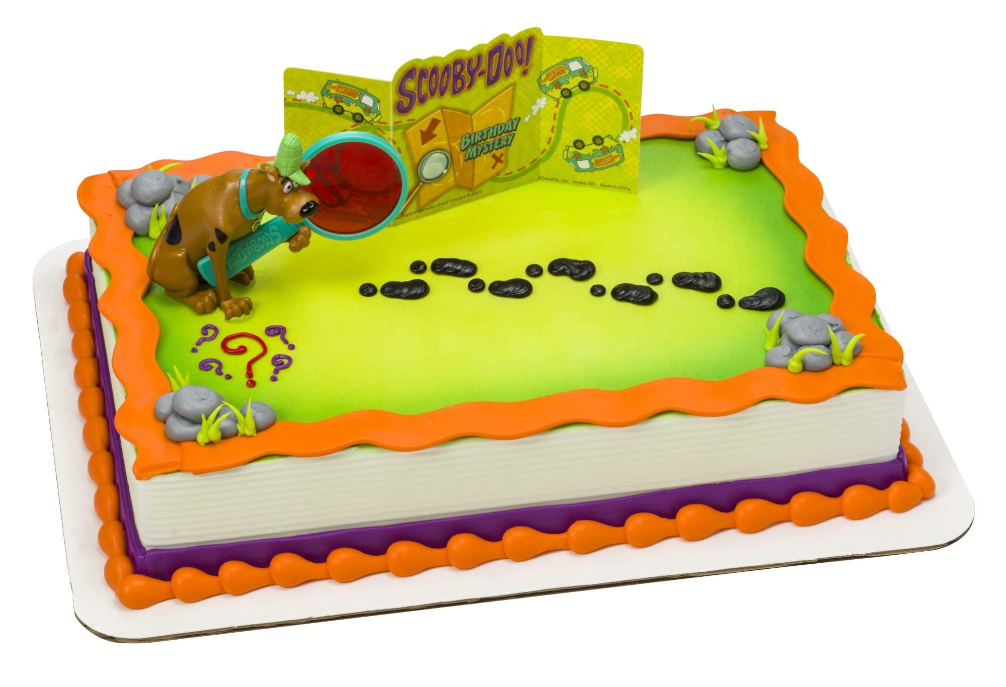 Scooby Doo Mystery Revealed Cake Topper Decorating Set