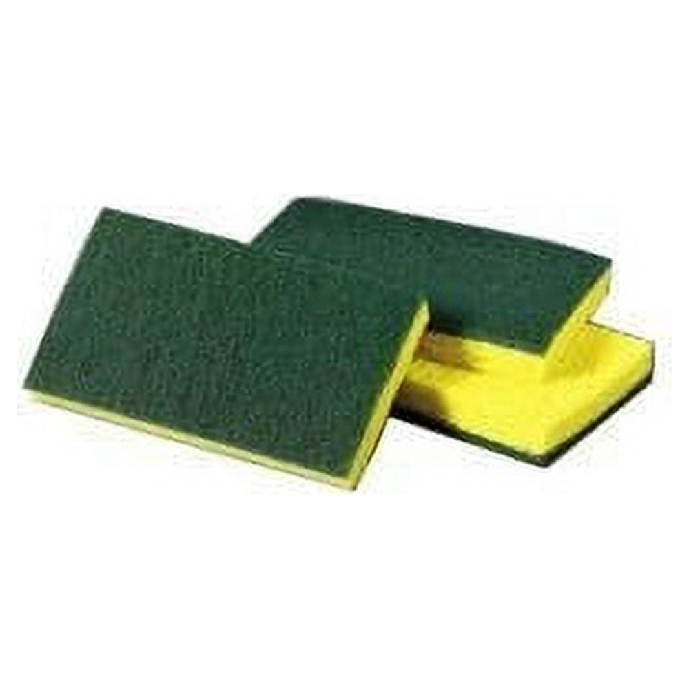 Scotch-Brite Medium-Duty Green and Yellow Scrubbing Sponge