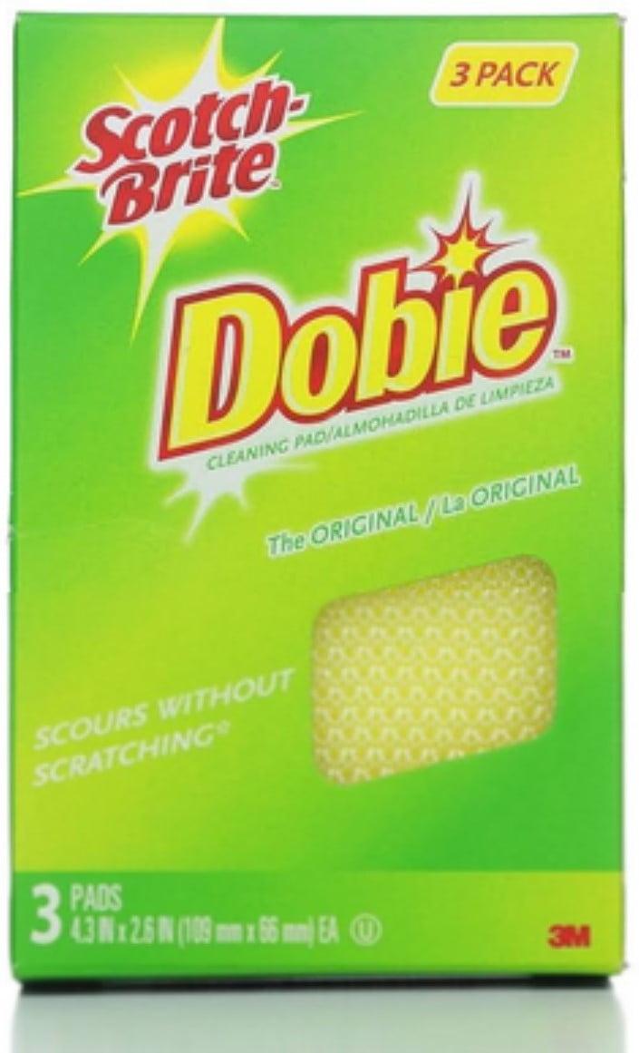 Scotch-Brite Dobie Cleaning Pads - 3ct