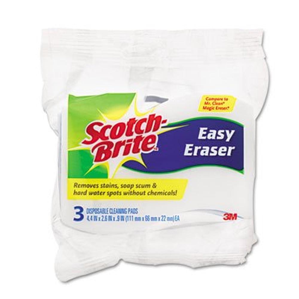 Scotch-Brite Easy Eraser, 3 Disposable Pads