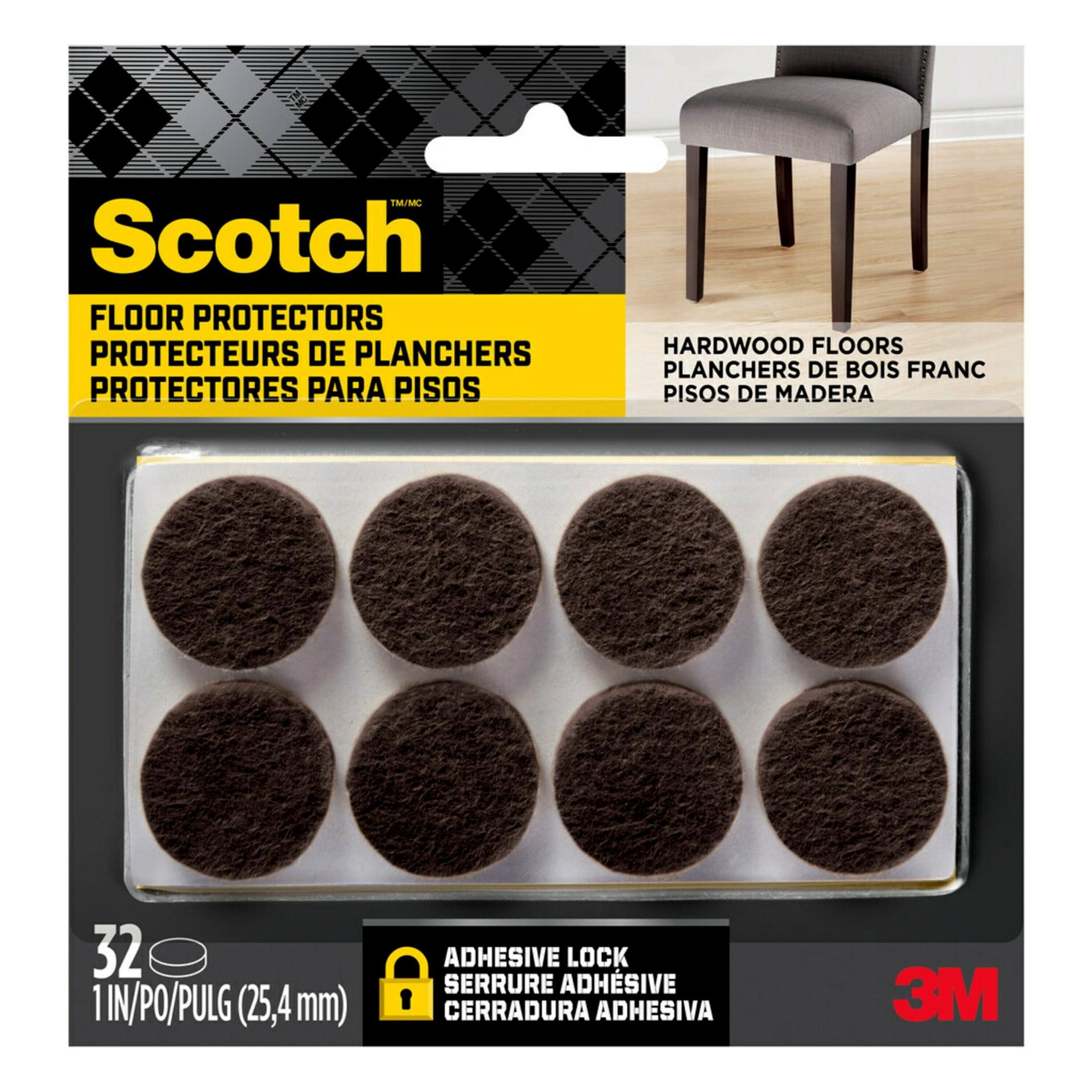 Scotch 1" 32pk Felt Pads